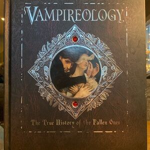 Vampireology The True History of the Fallen Ones a hardback book, scrapbook